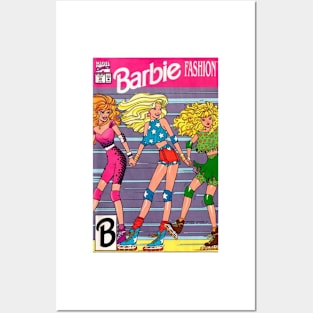 Barbie Comics - Take her Rollerblading with Friends Posters and Art